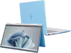 mCover Case ONLY Compatible for 2023~2024 15.6" HP Envy x360 15-FE0000 (Intel CPU) / 15-FH0000 (AMD CPU) Series Laptop (NOT Fitting Any Other HP Models) - Aqua