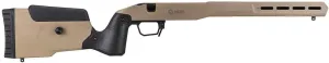 MDT Field Stock for Remington 700 SA RH, FDE, Adjustable Cheek Riser, Modern Sporting Rifle, AICS Magazine Compatible (105825-FDE)