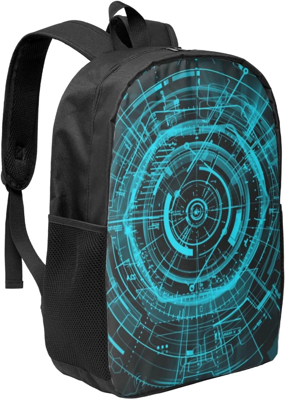 Mechanical Analysis Backpack, 17 Inch Travel Business Laptop Backpack For Women Men