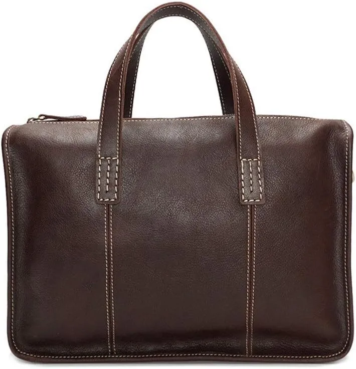 Men's Briefcase Mens Large Business Briefcase Shoulder Handbags Shoulder Strap for Work Office Travel