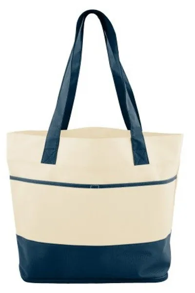 Mesh Bottom Beach Tote Bag