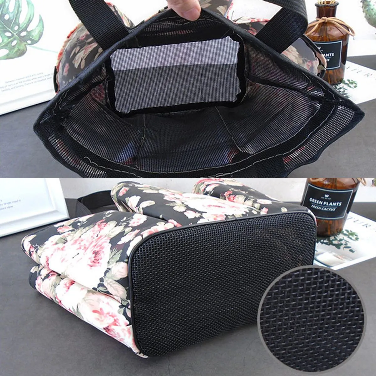 Mesh Shower Caddy Portable Shower Tote Bag Large Capacity Quick Drying