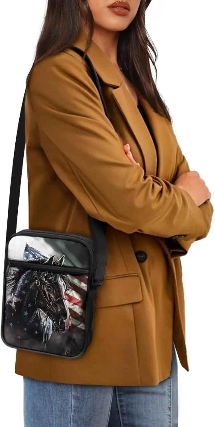 Mini Crossbody Bags Small Shoulder Messenger Bag Purse Cellphone Pouch for Men Women Kids