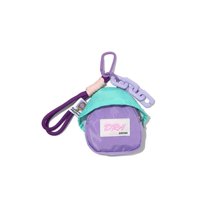 Mini Crossbody Coin & Earphone Pouch – Compact Hanging Neck Storage Bag