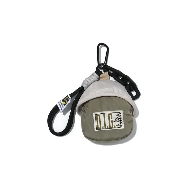 Mini Crossbody Coin & Earphone Pouch – Compact Hanging Neck Storage Bag