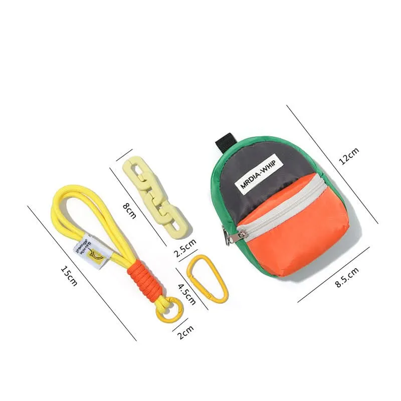 Mini Crossbody Coin & Earphone Pouch – Compact Hanging Neck Storage Bag