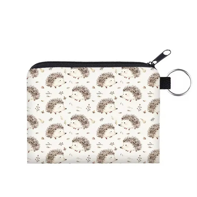 Mini Pouch - Hedgehogs