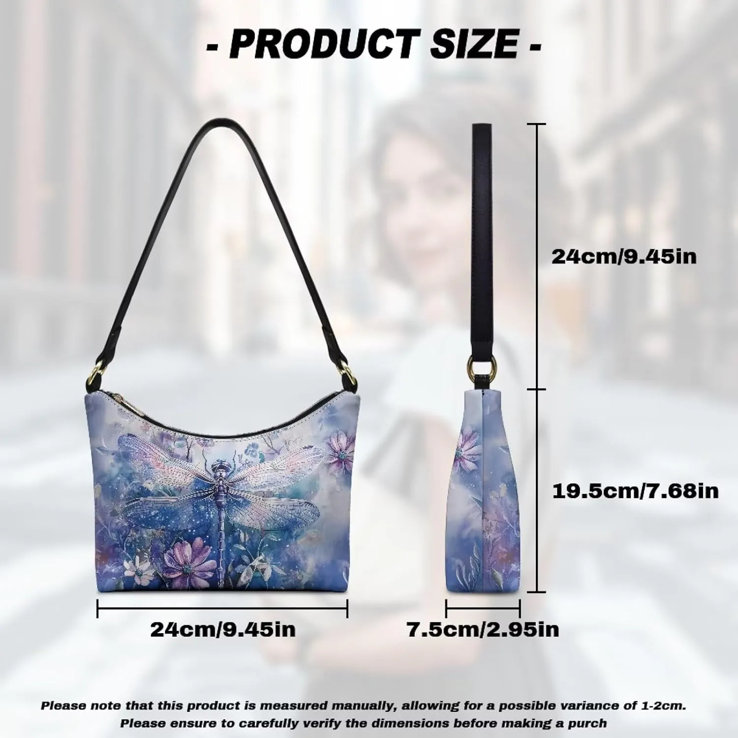 Mini Underarm Crossbody Bag for Women Leather for Dating Travel
