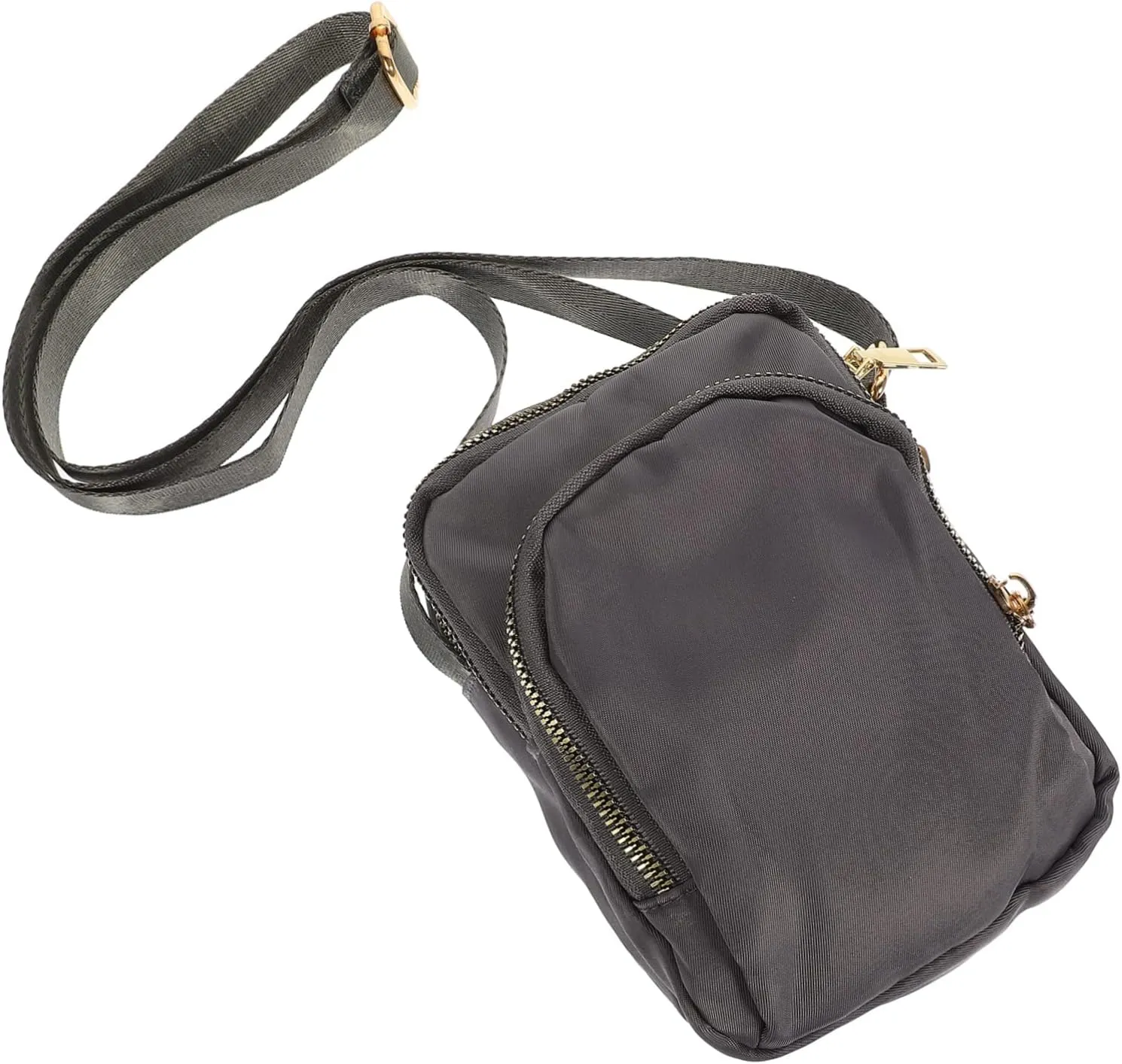 Mobile Phone Bag Women's Nylon Crossbody Shoulder Bag Purple Leisure Bag Pocketbooks for Women Crossbody