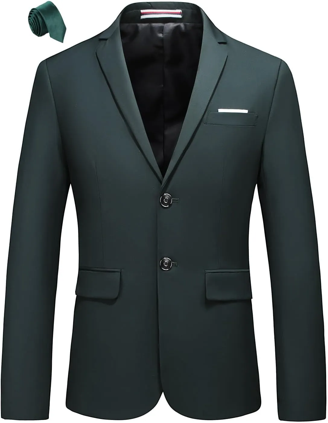 MOGU Men's Slim Fit Sport Coat Blazer Casual Formal Suit Jacket for Party Business Wedding Prom and Homecoming