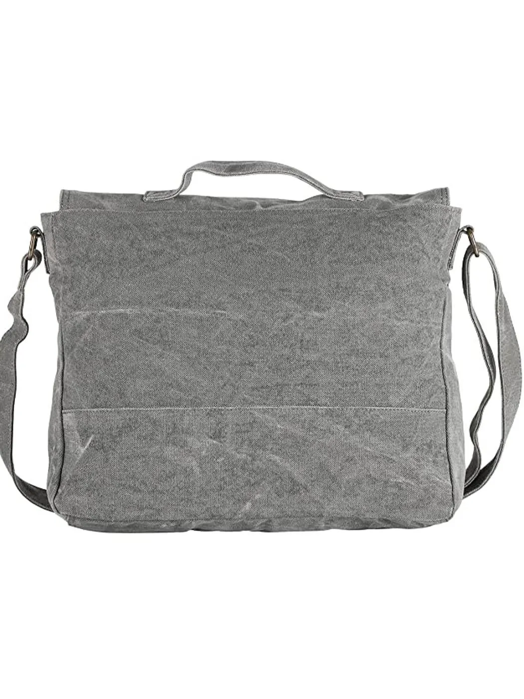Mona B Upcycled Canvas Messenger Crossbody Unisex Laptop Bag Dream