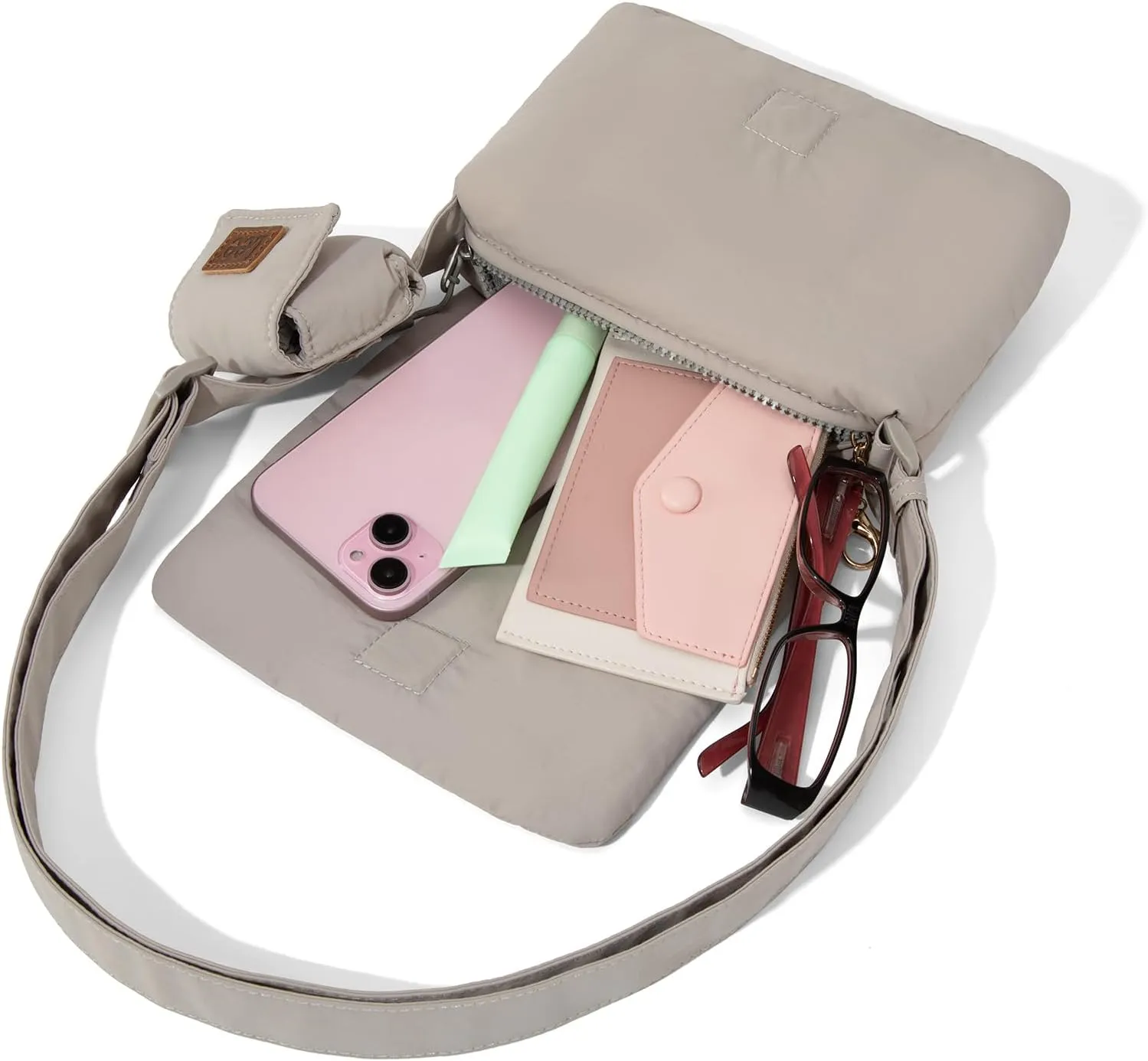 Montana West x Lee Small Crossbody Bags for Women Lightweight Mini Shoulder Bag with Earphone Pouch