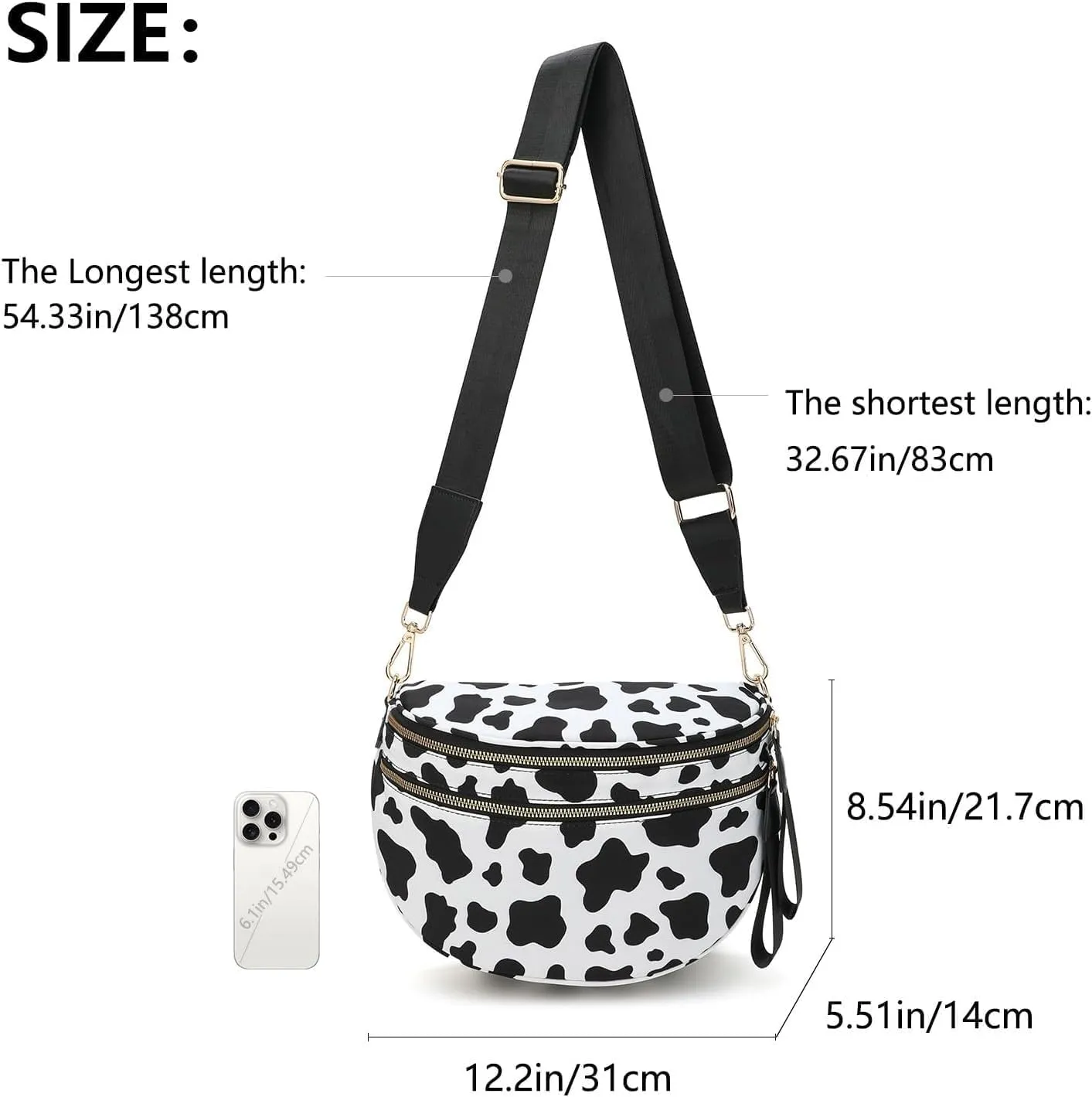 Mosaic Bum Sling Bag Checkered Bum Bag Crossbody Nylon Bum Bags for Women Crossbody Checkereds Purse