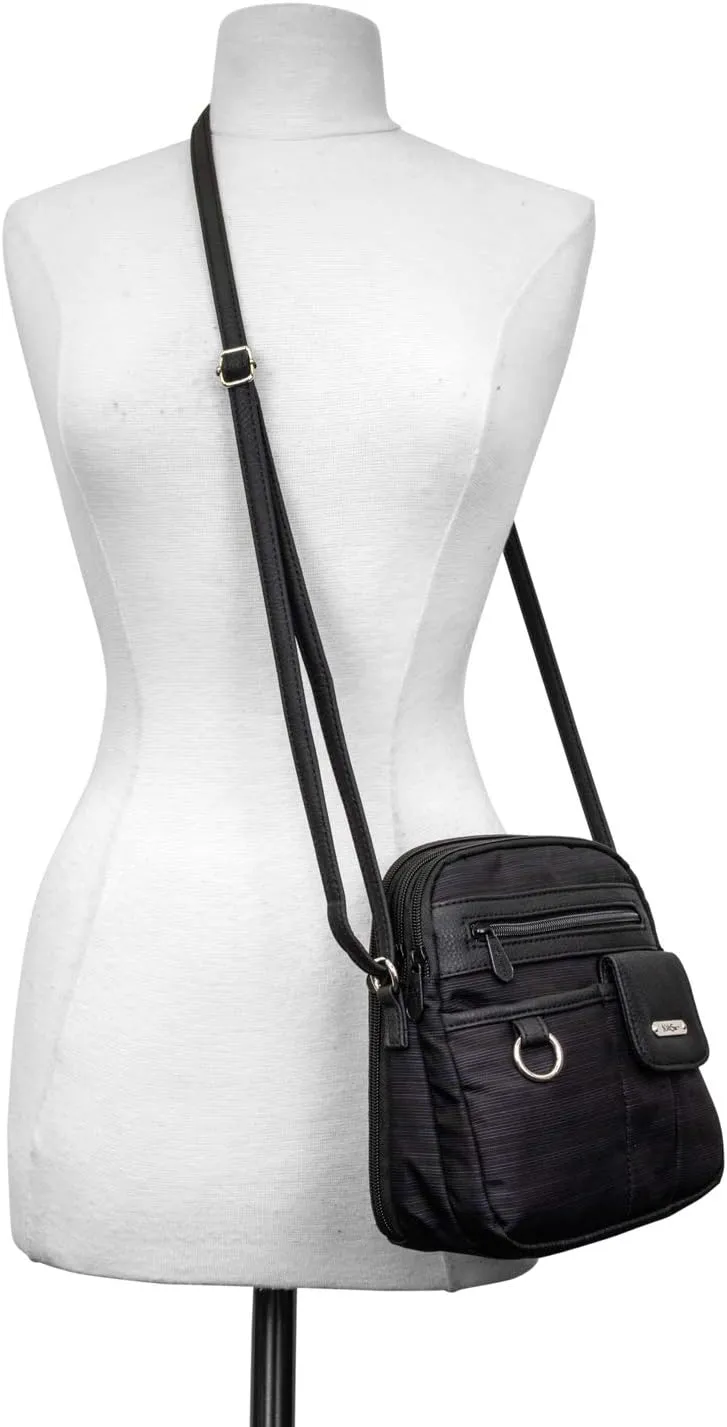 MultiSac North South Mini Zip Around Crossbody Bag