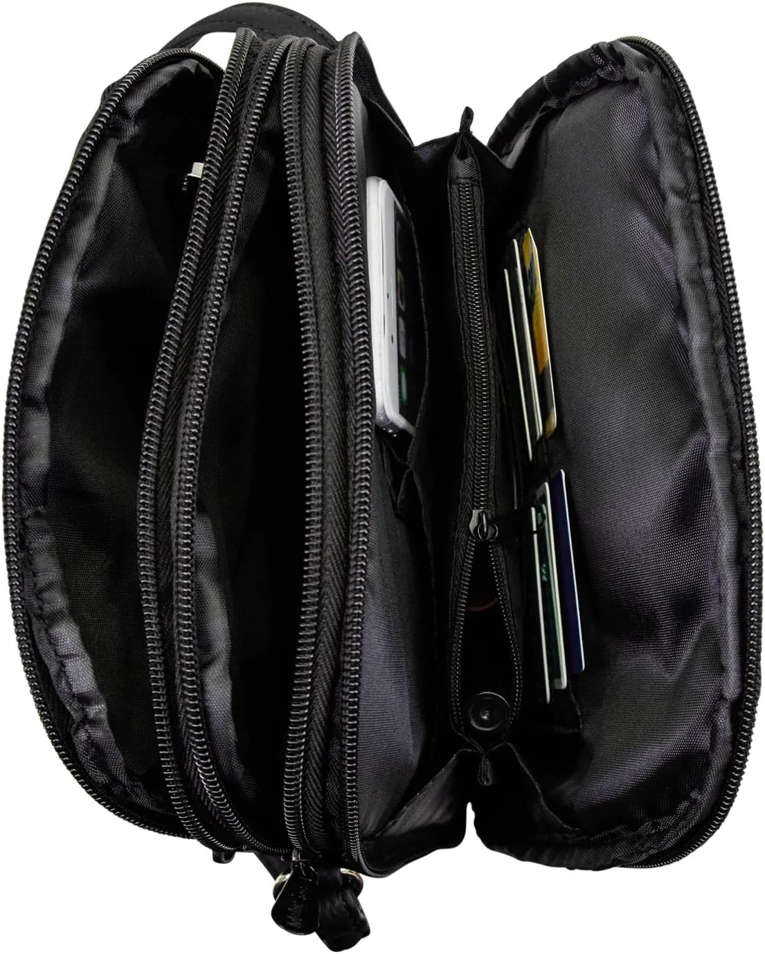 MultiSac North South Mini Zip Around Crossbody Bag