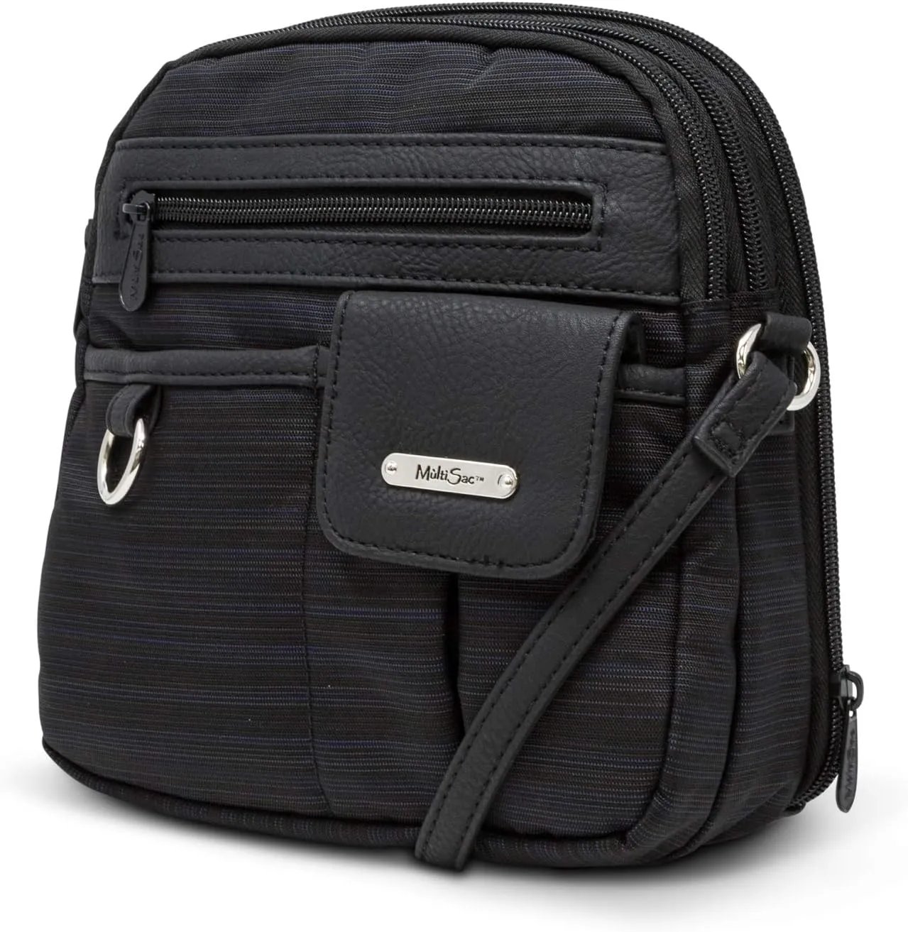 MultiSac North South Mini Zip Around Crossbody Bag