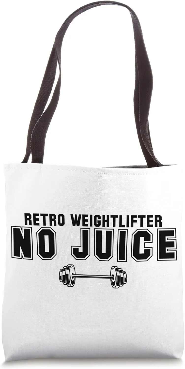 Muscles Weightlifting Gym Barbell Clean Bodybuilding Tote Bag