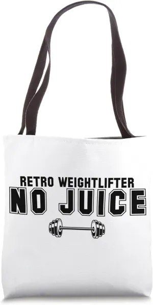 Muscles Weightlifting Gym Barbell Clean Bodybuilding Tote Bag