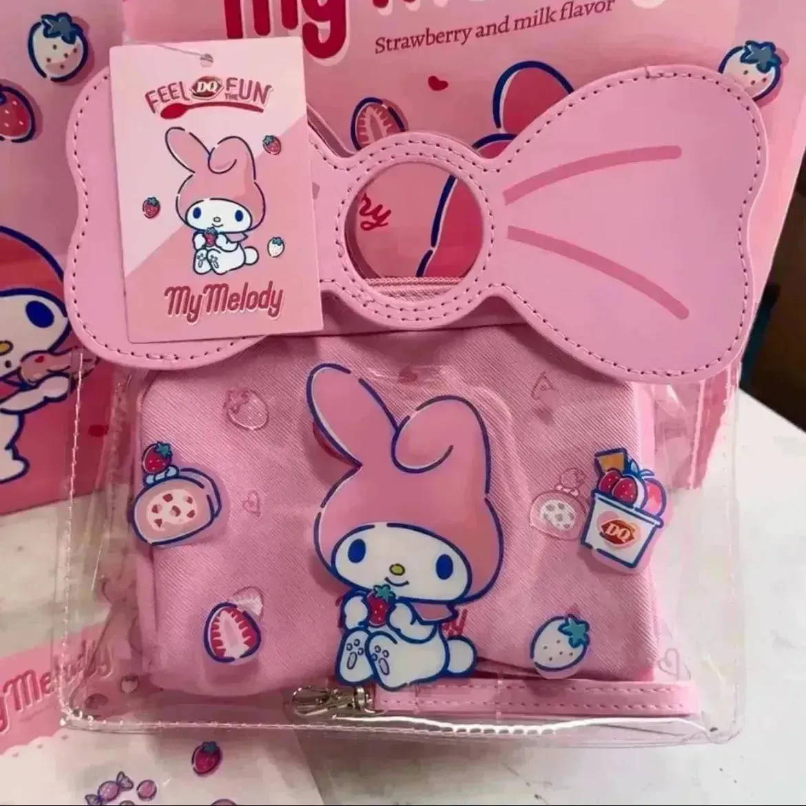 My Melody Transparent Jelly Crossbody Bag