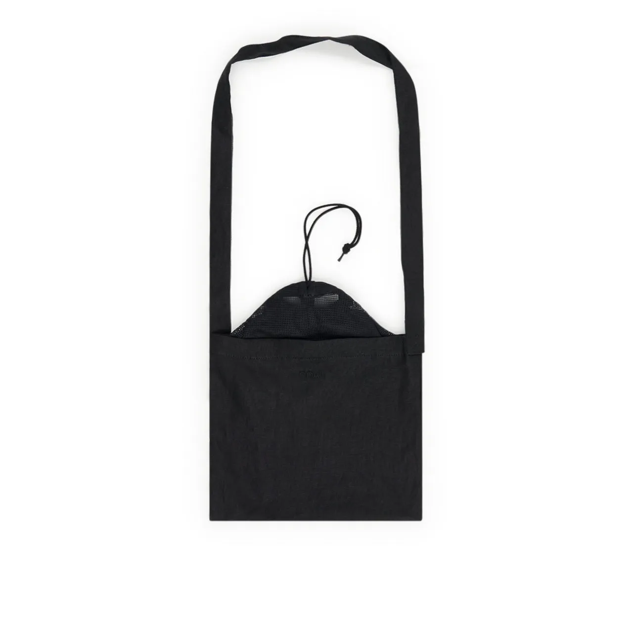nanamica small utility shoulder bag (black)