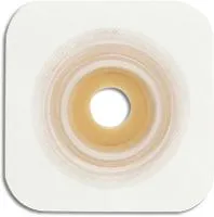 Natura® Stomahesive® Skin Barrier, 4.5" x 4.5" (11.5cm x 11.5cm) White, Moldable Stoma Opening 7/8" - 1-1/4" (22mm - 33mm), Flange 1-3/4" (45mm) - Box of 10