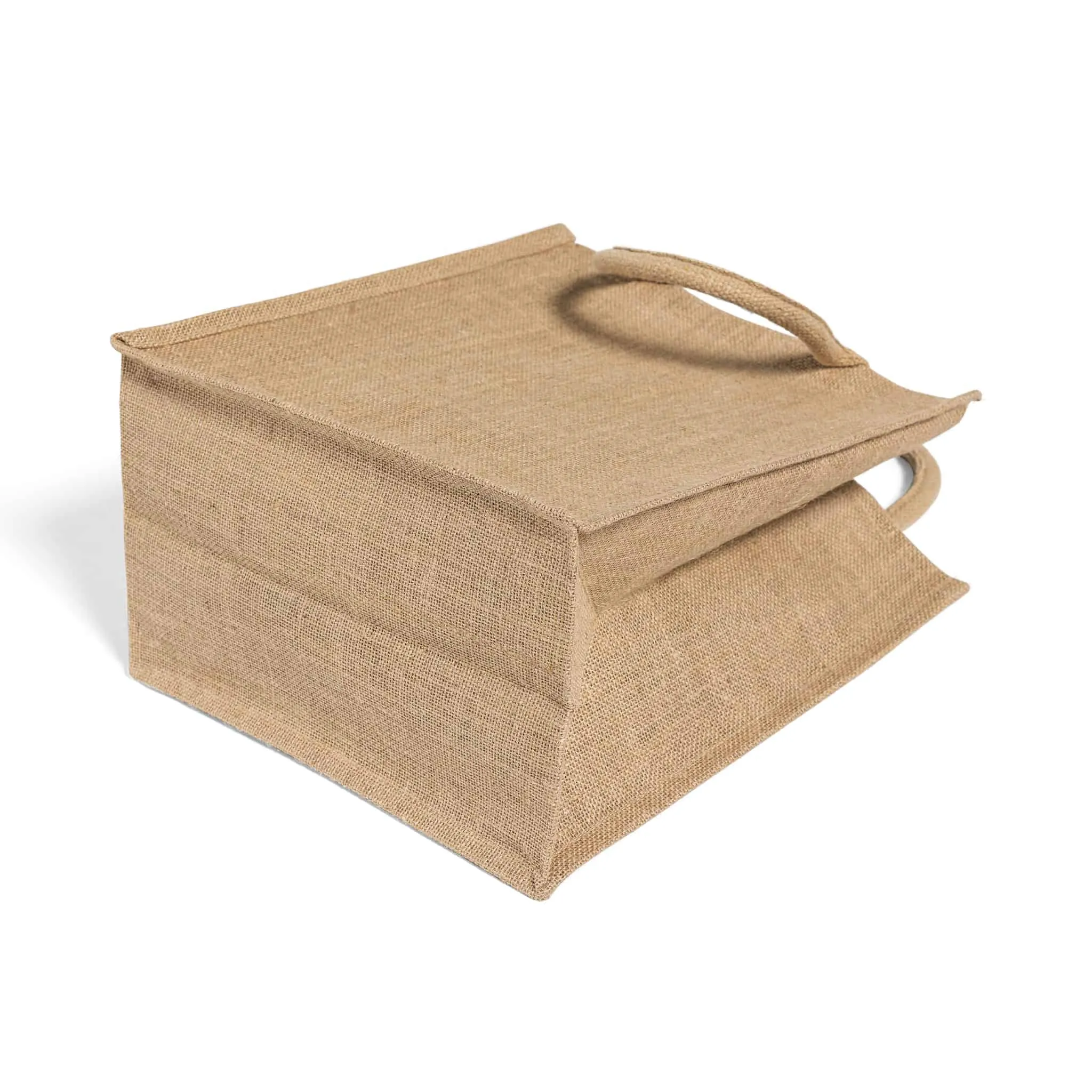 Natural Jute Wine Bags / Burlap Wine Tote Bags with Removable Dividers