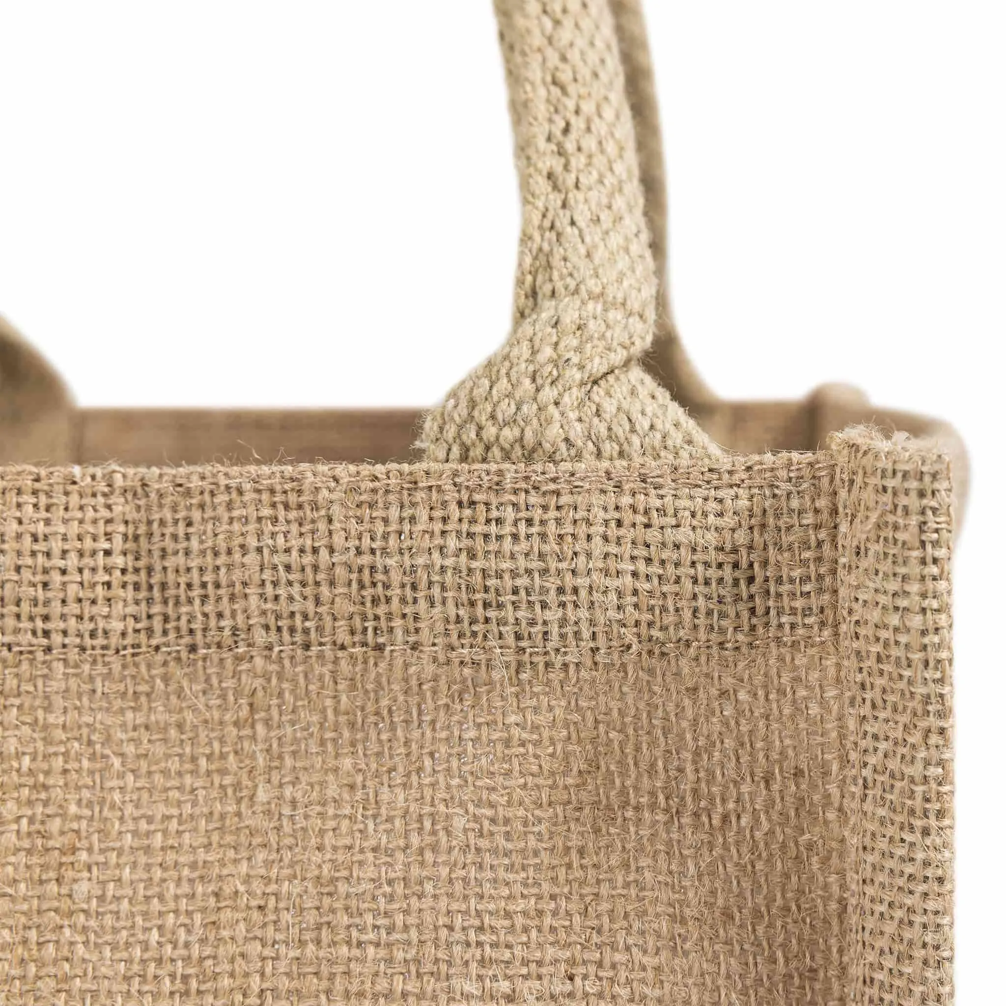 Natural Jute Wine Bags / Burlap Wine Tote Bags with Removable Dividers