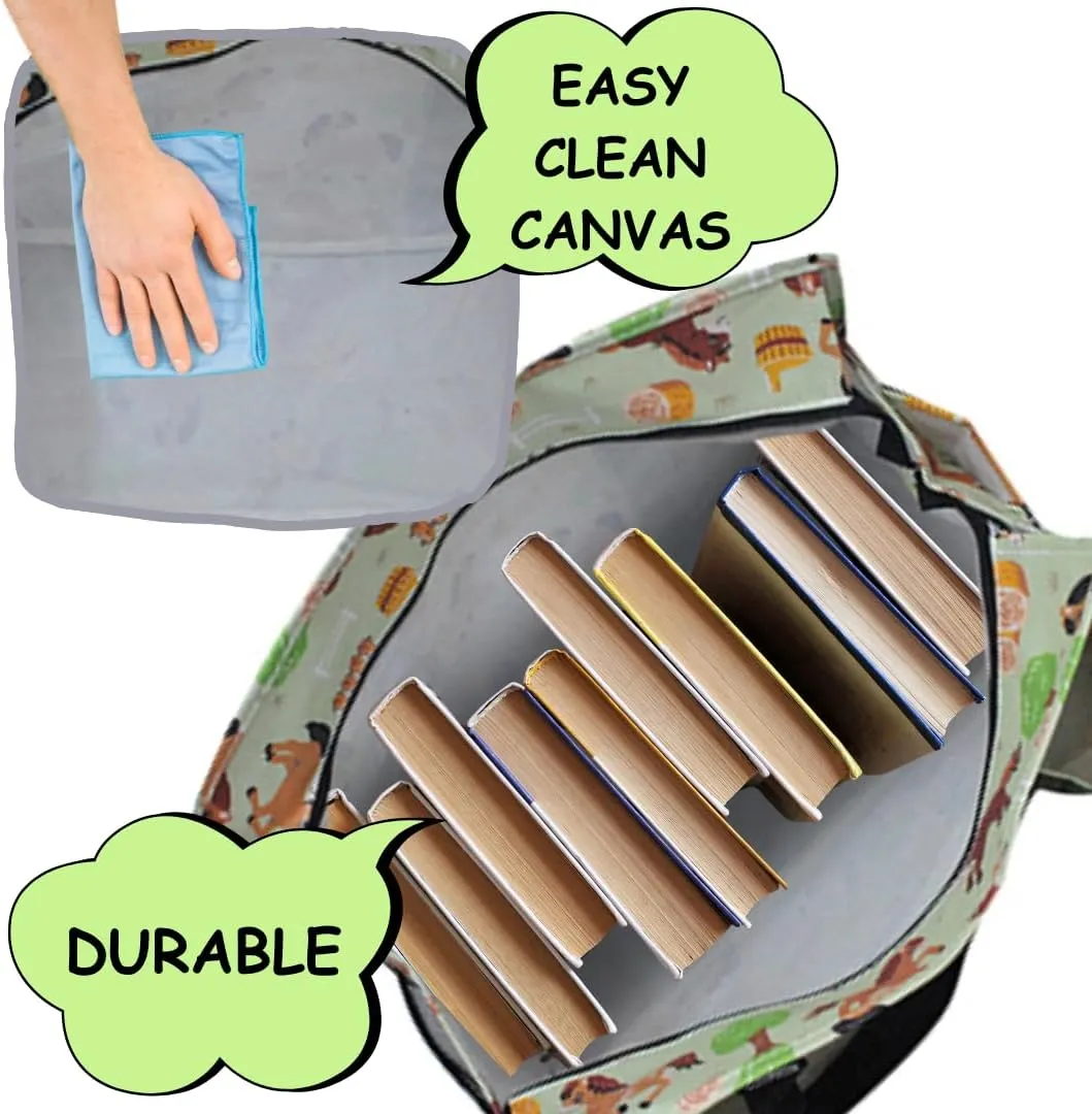 NGIL Utility Water Resistant Tote Bag, Top Zipper Closure, Perfect Gifts for Working Women, Nurses, Gym bag