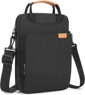 NIDOO Laptop Shoulder Bag for 13" 13.6" Macbook Air M4 M3 M2/ MacBook Pro / 12.9" 13" iPad Pro M4/ 13" iPad Air M2 M3 / 13 inch Surface Pro 10 9 8, Vertical Laptop Sleeve Handbag for 13.4" XPS Samsung