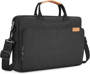 NIDOO Laptop Sleeve Shoulder Bag for 12.9" iPad Pro M1 M2 2022/13" 13.6" MacBook Air M2 / 13 MacBook Pro M2 M1 / Surface Pro X 8 9 7 , Briefcase Handbag for 13.4" Dell XPS 13 Plus / 12.4" Galaxy Tab