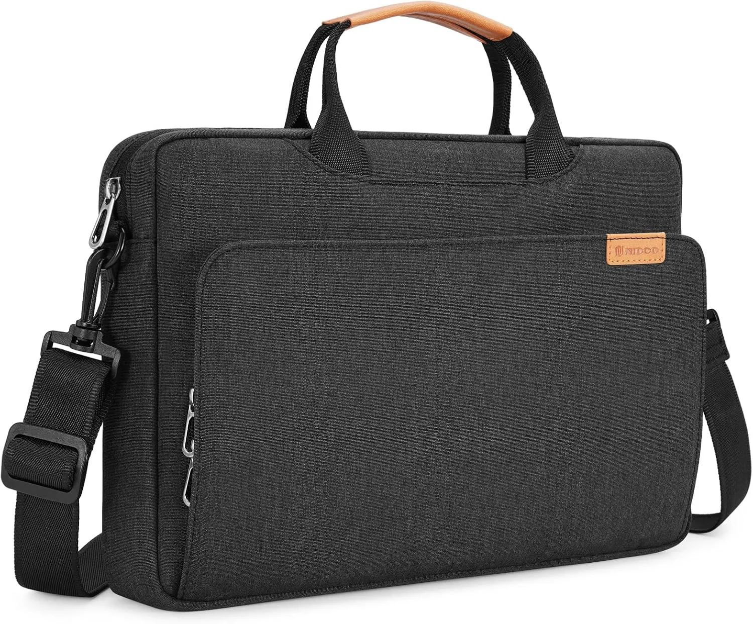 NIDOO Laptop Sleeve Shoulder Bag for 12.9" iPad Pro M1 M2 2022/13" 13.6" MacBook Air M2 / 13 MacBook Pro M2 M1 / Surface Pro X 8 9 7 , Briefcase Handbag for 13.4" Dell XPS 13 Plus / 12.4" Galaxy Tab