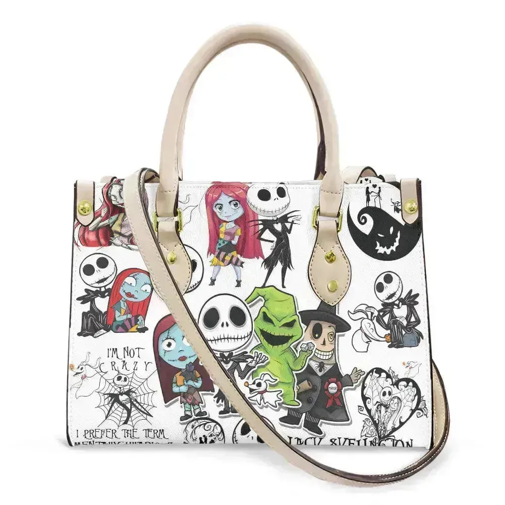 Nightmare Before Christmas Patterned Handbag