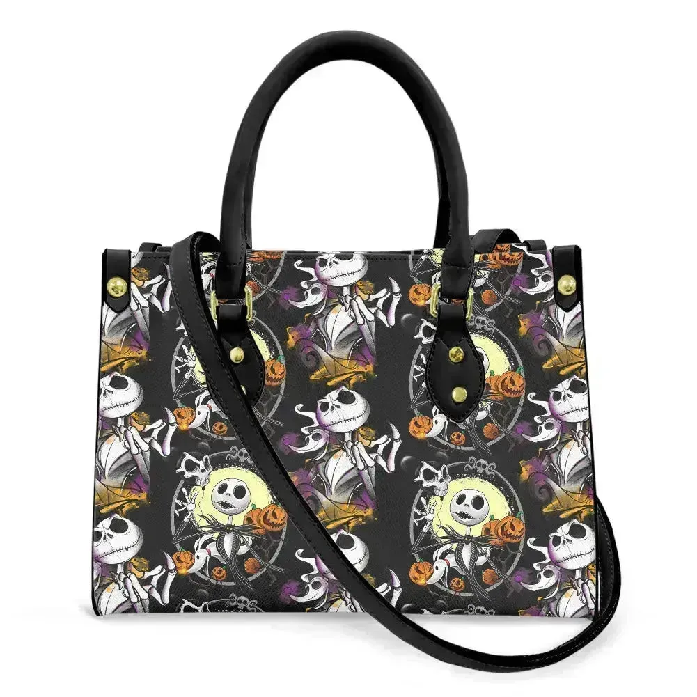 Nightmare Before Christmas Patterned Handbag
