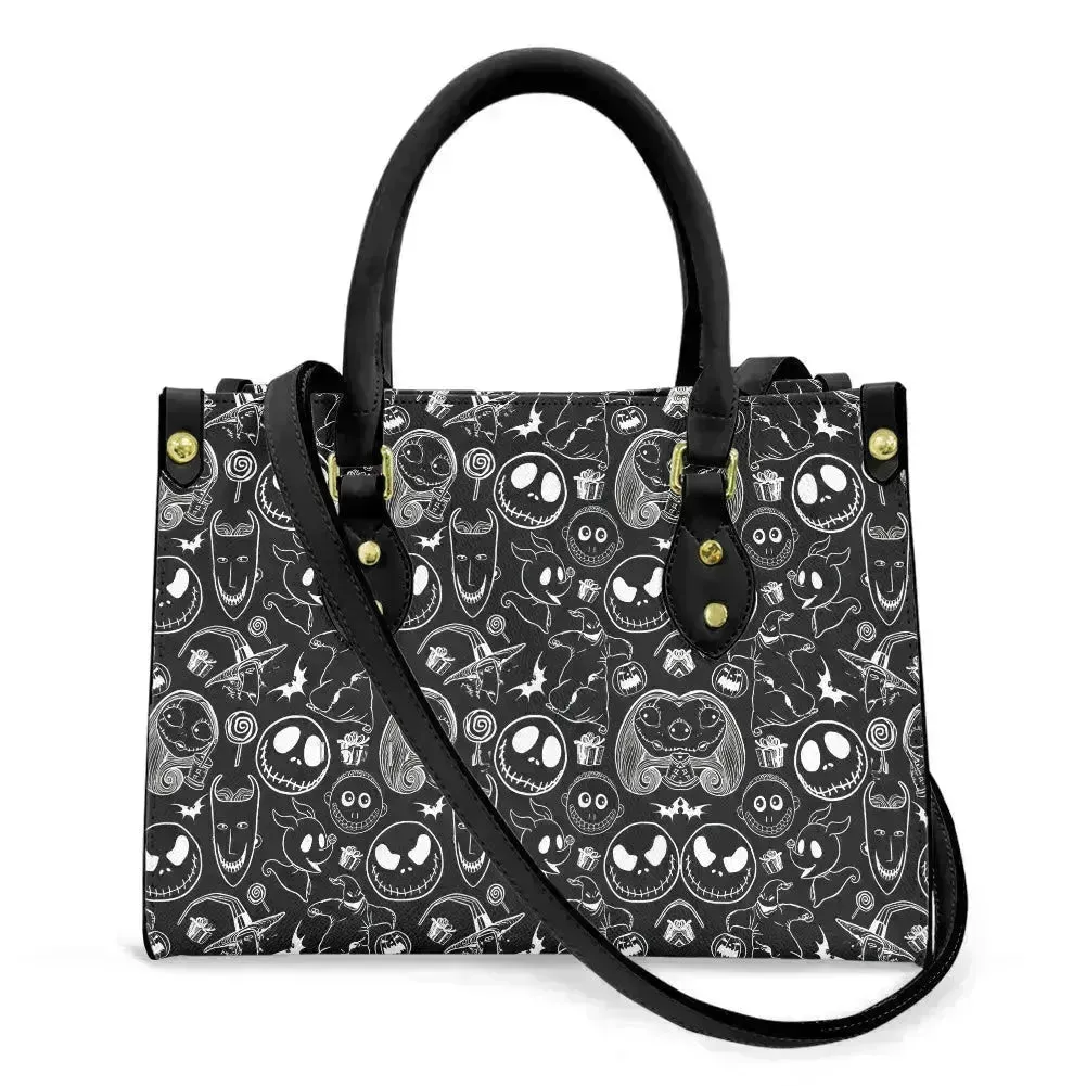Nightmare Before Christmas Patterned Handbag