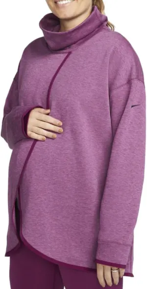 Nike Womens Maternity Pullover Sweater High Neck