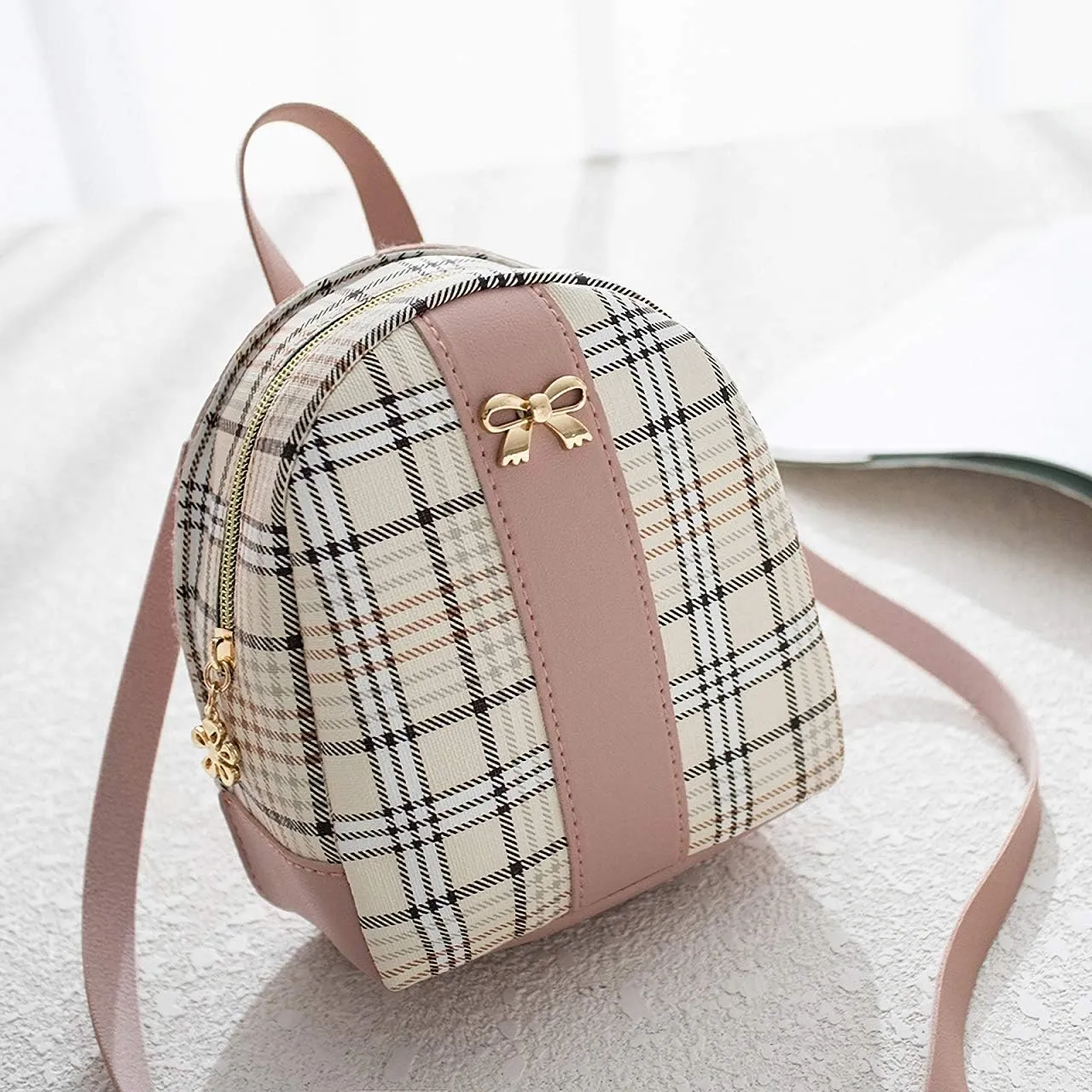 NUWA Mini Backpack Purse for Women Small Backpack for Teen Girl Gifts Trendy Stuff Cell Phone Purse Crossbody Wallet Lightweight Pouch Bag (Pink2)