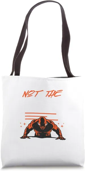 Obviously Not The Instructor Funny Gym Workout Sarcastic Tote Bag