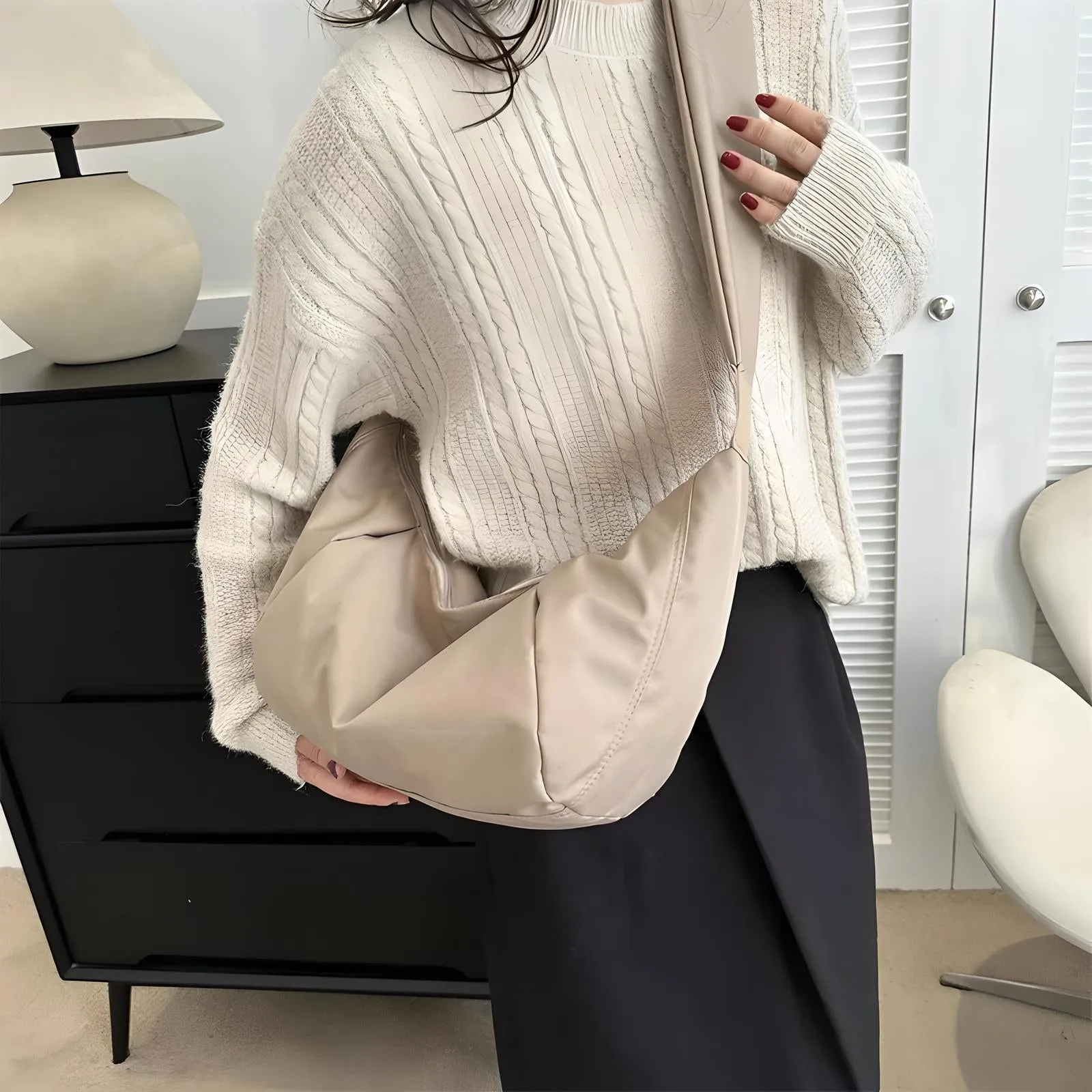 Olive | Puffer Crossbody Bag