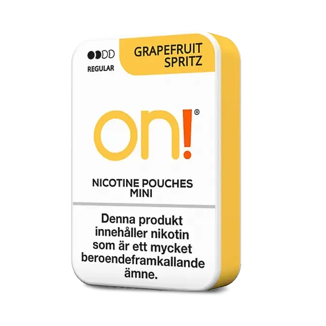 on! Grapefruit Spritz Mini Regular 3mg