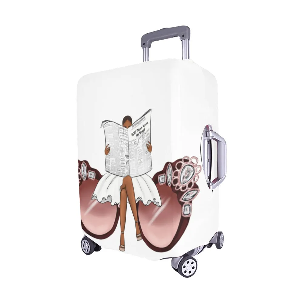 On Top Of The World Luggage Cover (Medium)