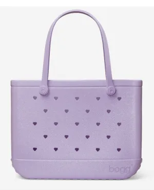 Original Bogg® Bag - Heart Shimmer LILAC