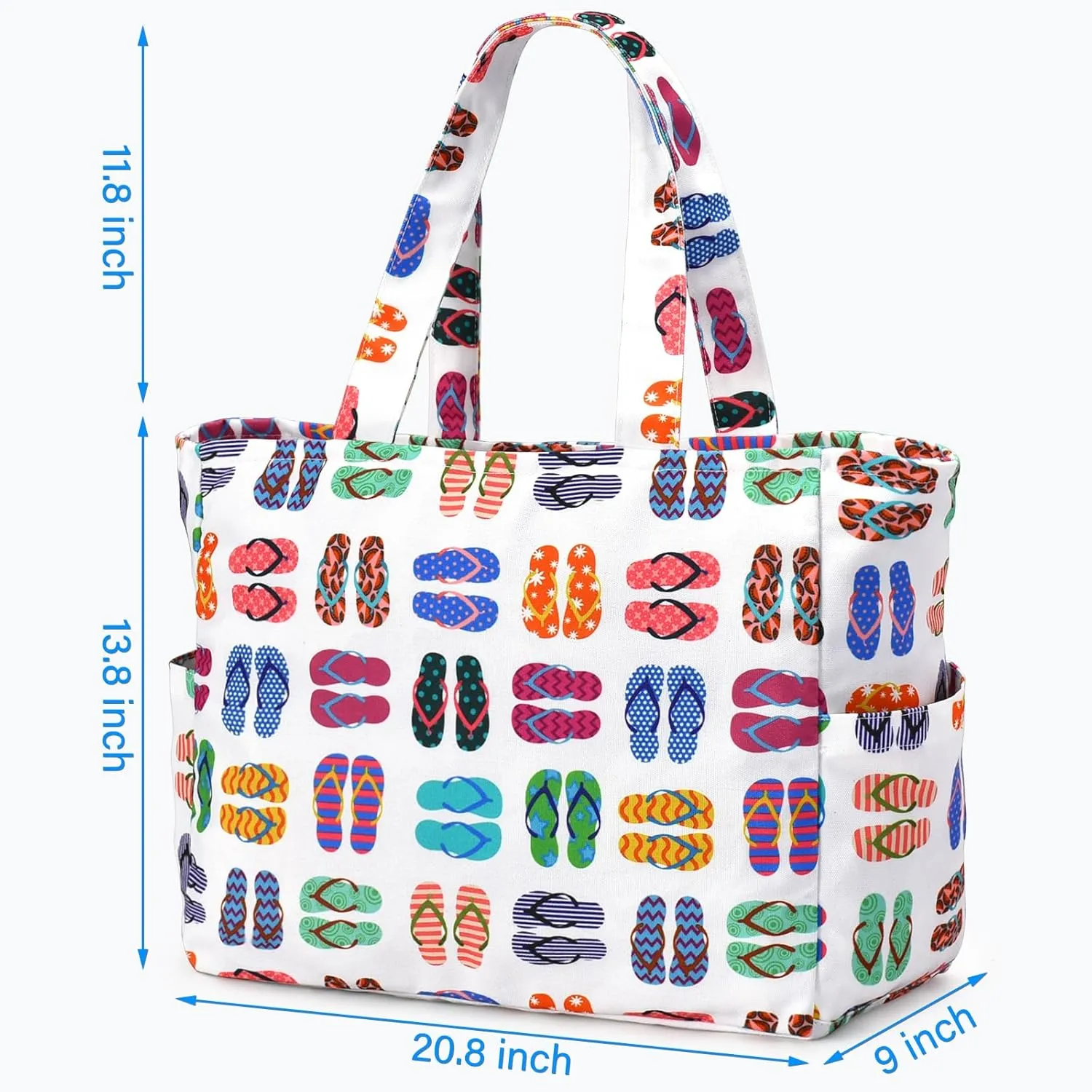 oscaurt Beach Bags for Women Travel Weekender Bag Swim Pool Bag Gifts for Women Travel Beach Essentials