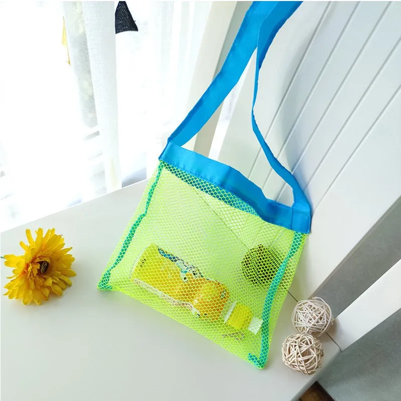 Outdoor Children's Beach Toys Quick Storage Bag Digging Sand Tool Clutter Storage Bag Foldable Portable Beach Bag Swimming Bag