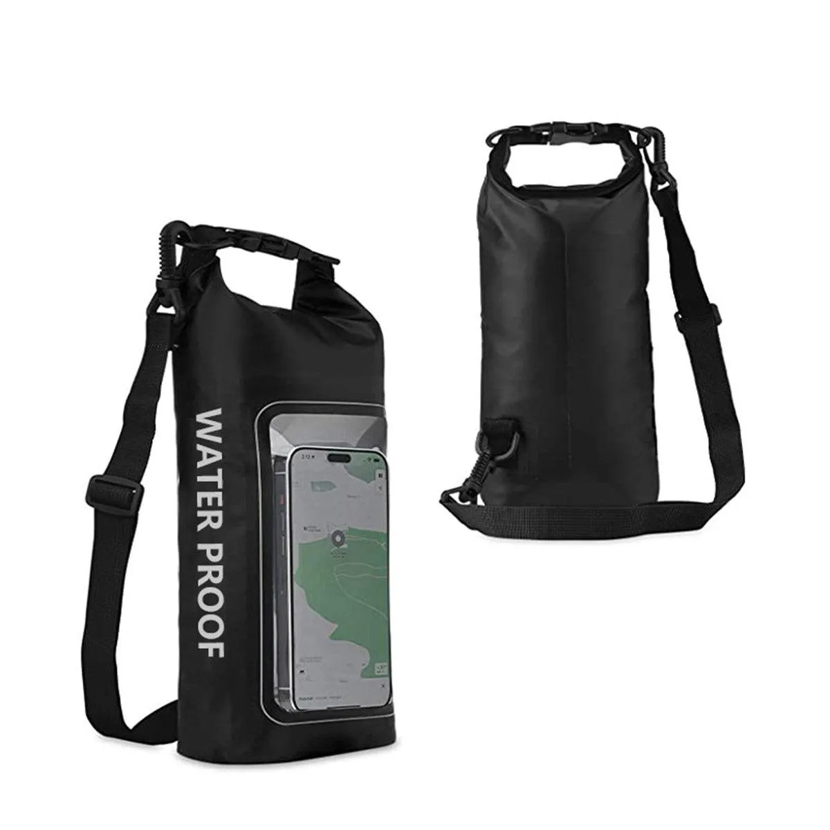 Outdoor Crossbody Bag Two-in-One Mobile Phone Waterproof Bag PVC Swimming