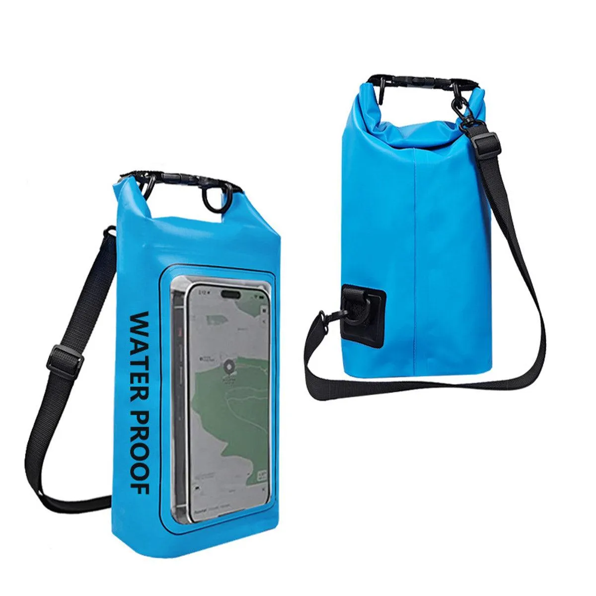 Outdoor Crossbody Bag Two-in-One Mobile Phone Waterproof Bag PVC Swimming