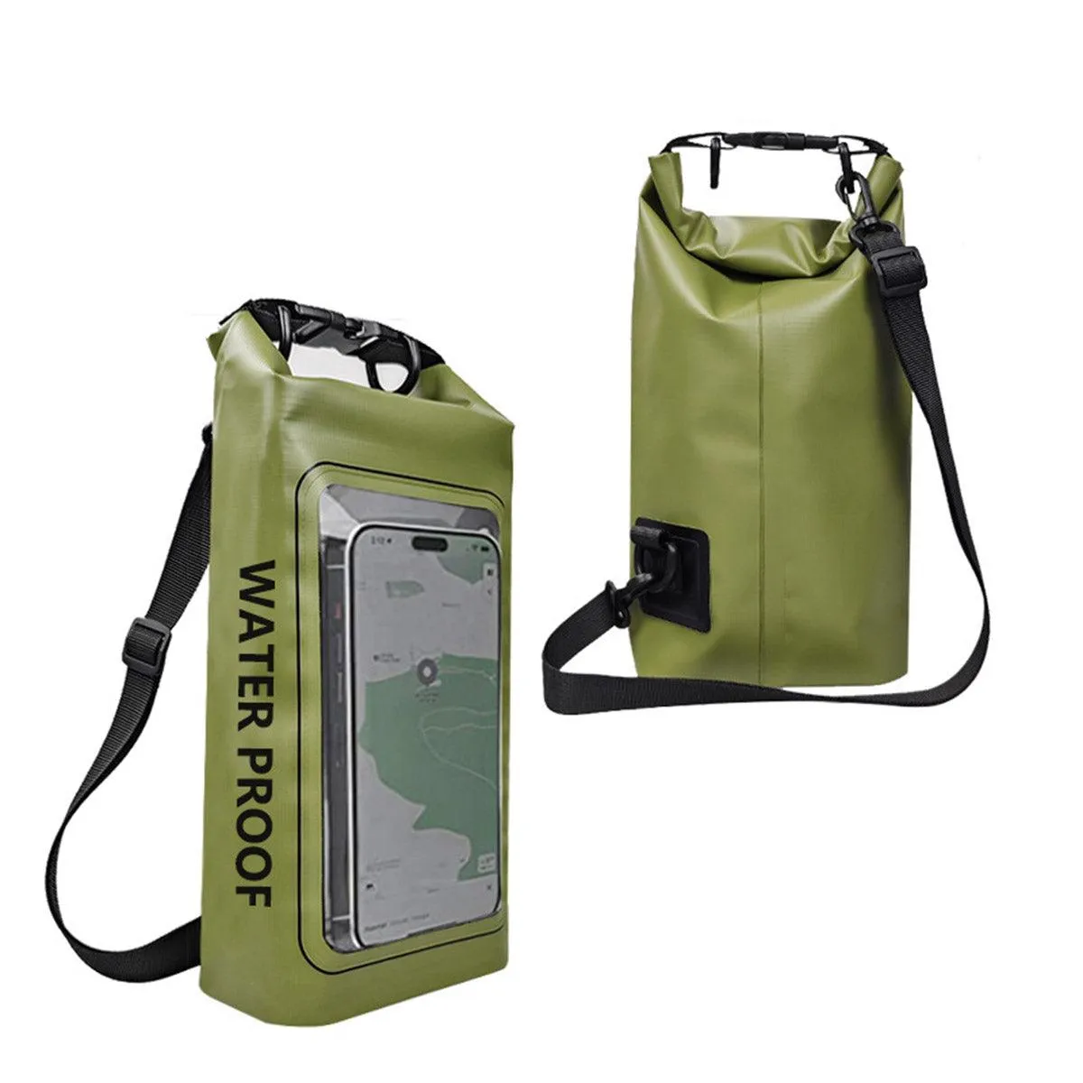 Outdoor Crossbody Bag Two-in-One Mobile Phone Waterproof Bag PVC Swimming