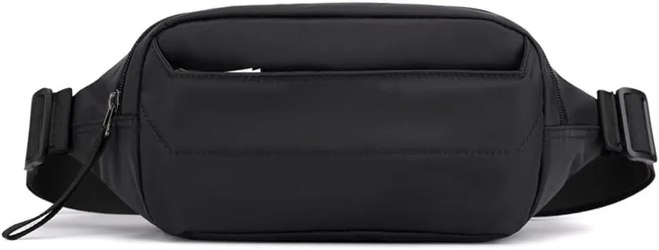 Outdoor Waist Belt Casual Men's Fanny Pack Casual Hip Bag Shoulder Bag Crossbody Zipper Chest Purse (Color: A, Size: 23cm*13cm*9cm) (C 23cm*13cm*9cm)