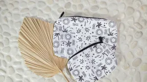 Palm Tree, Sunshine & Waves Splash Proof Pouch