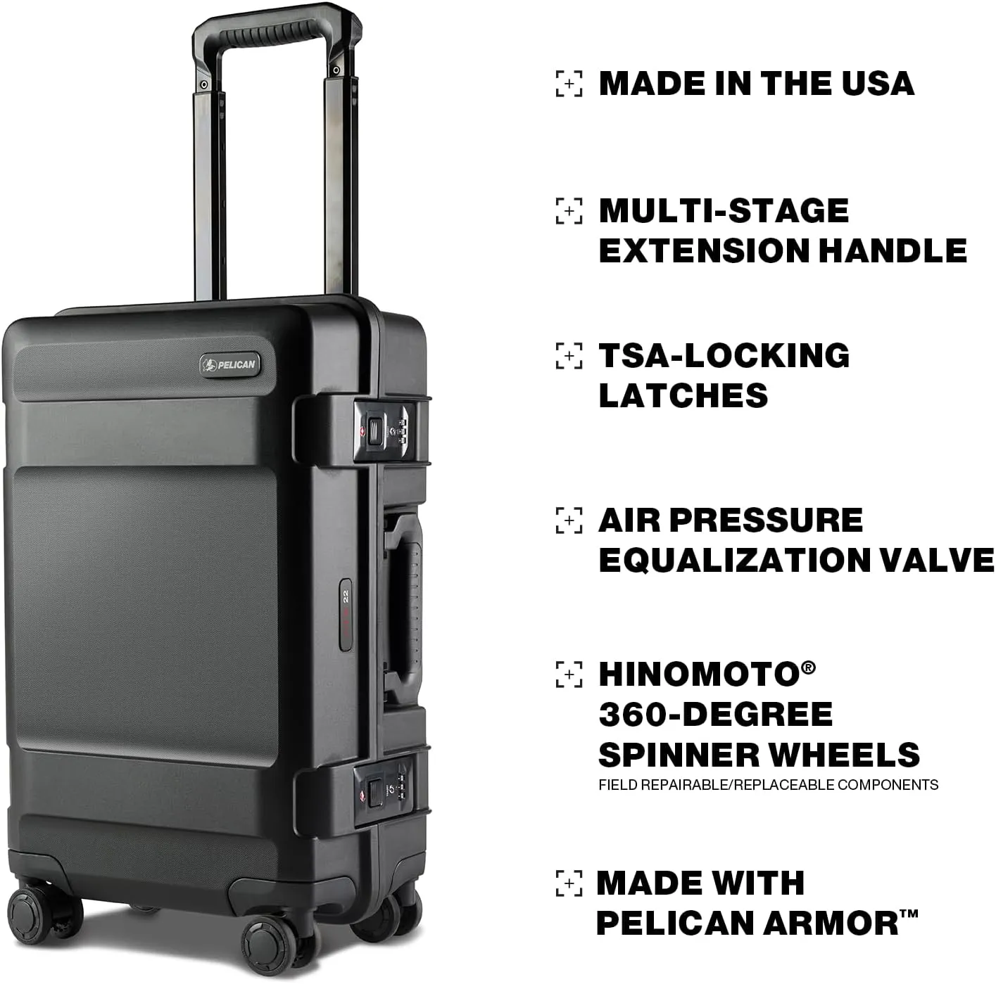 Pelican Carry On, Black