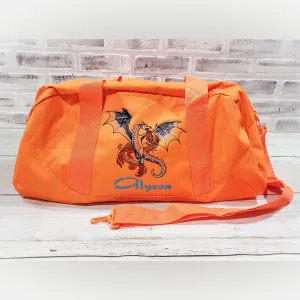 Personalized Dragon Fire Travel Bag